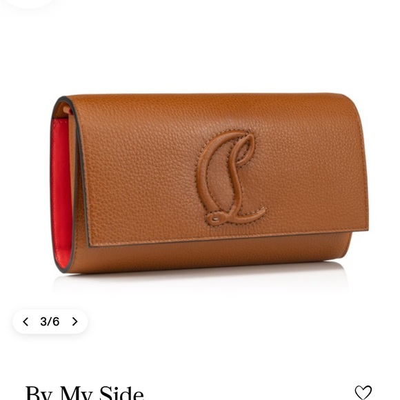 Christian Louboutin by my side, leather wallet on a chain - Picture 1 of 10